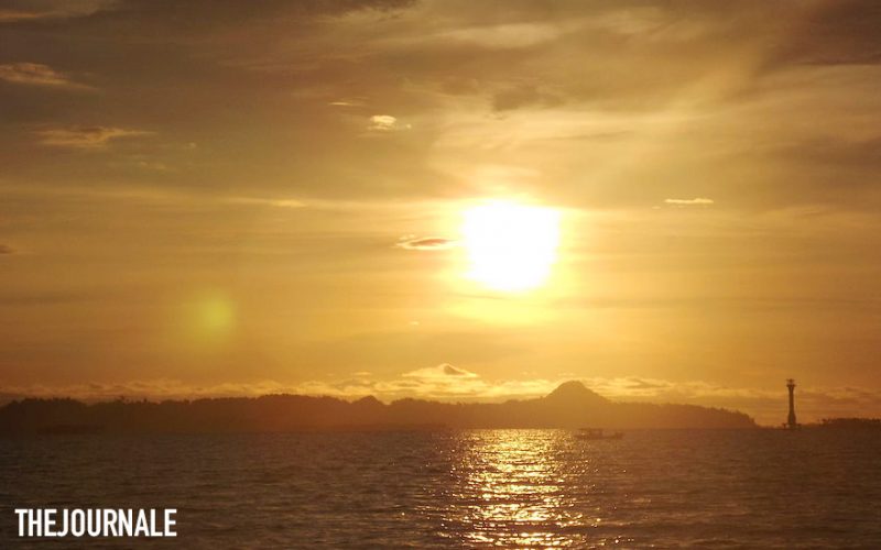 Golden Sunset Pulau Panjang yang ditunggu-tunggu