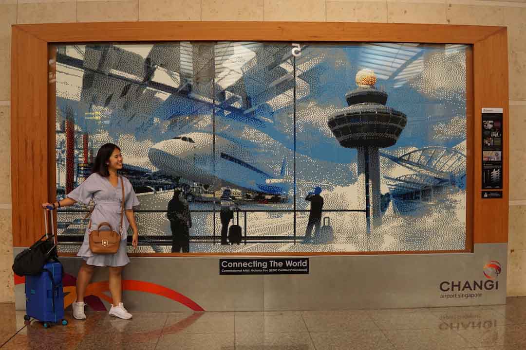 Pertama Kalinya Traveling Bareng Pacar: Explore Changi Airport