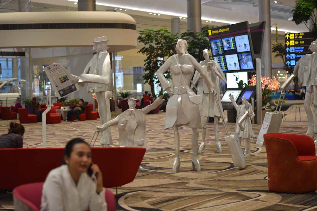 Pertama Kalinya Traveling Bareng Pacar: Explore Changi Airport